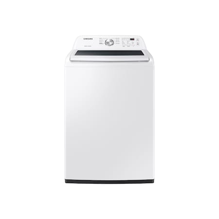 Samsung 4.4 cu. ft. Top Load Washing Machine with ActiveWave Agitator and Soft-Close Lid in White WA44A3205AW